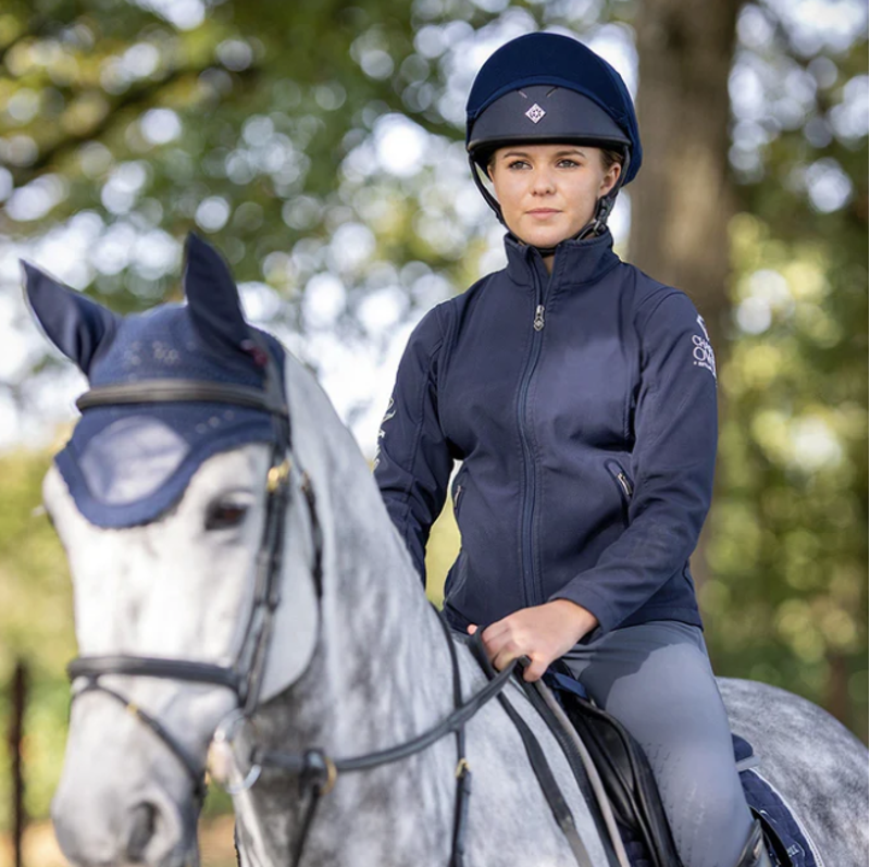 Charles Owen Pro II Plus Jockey Skull in Black-2